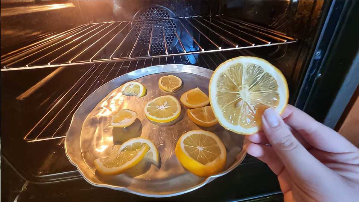 Lemons In The Oven, The Method That Solves Many Problems In The House
