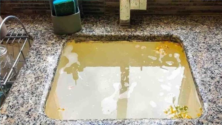 tricks to unclog kitchen sink