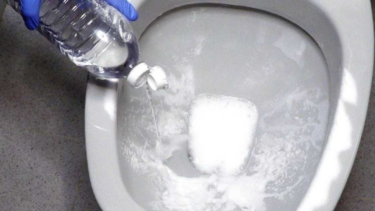 Cleaning Limescale Toilet Stains