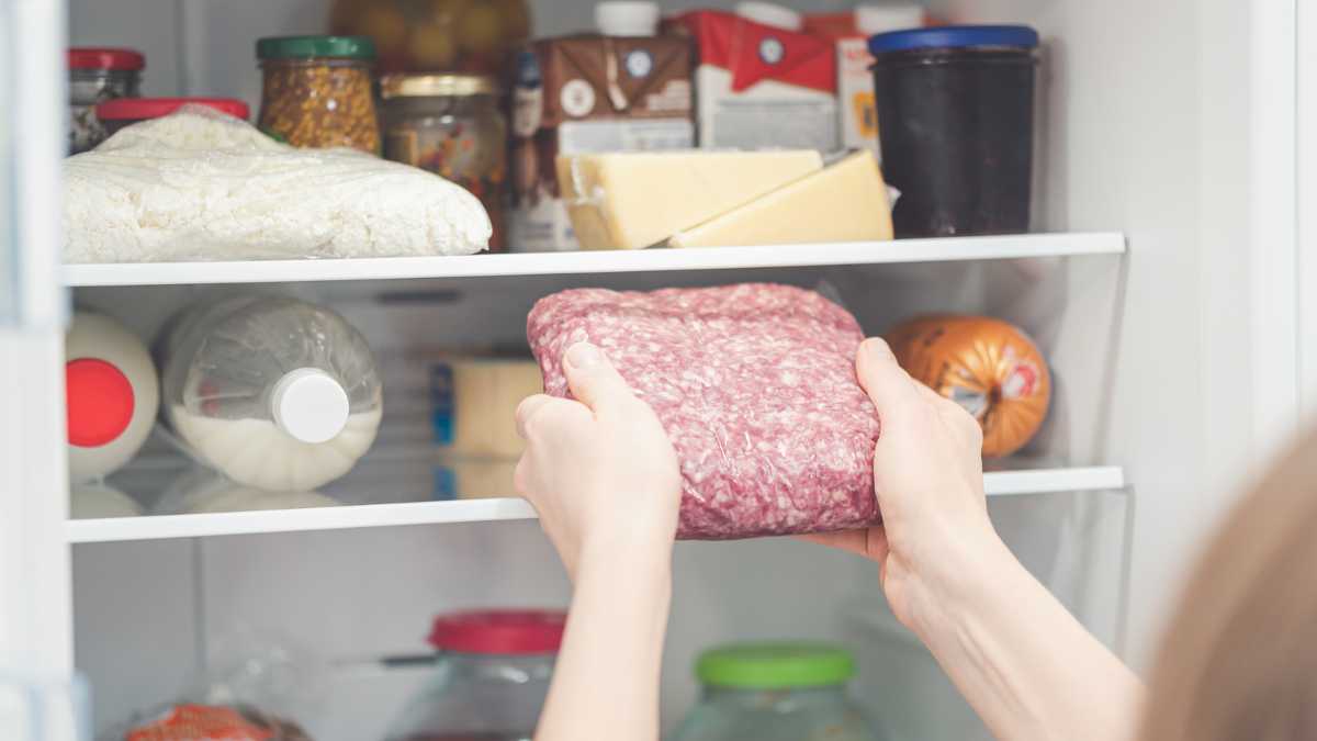 Don't put it in the refrigerator! If we do, we eat bacteria and pay twice as much in the bill