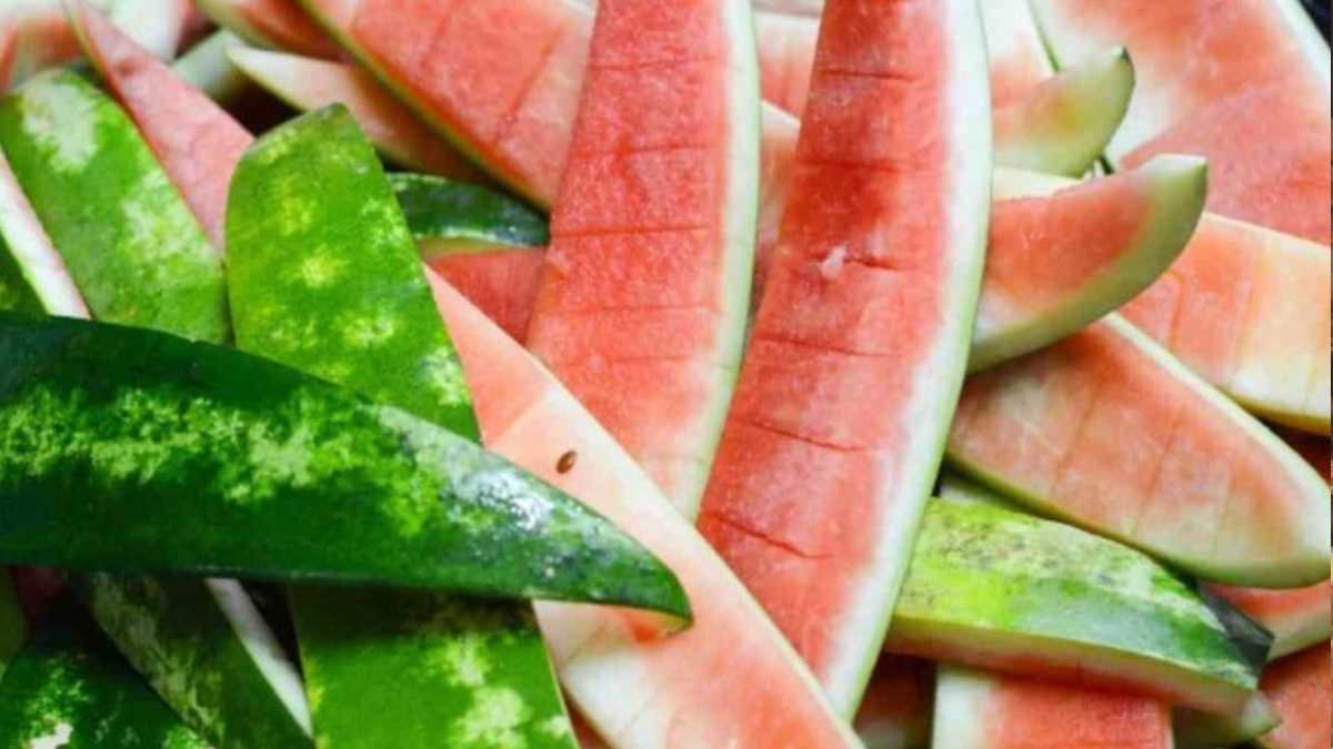 Don't throw those Watermelon Rinds away!