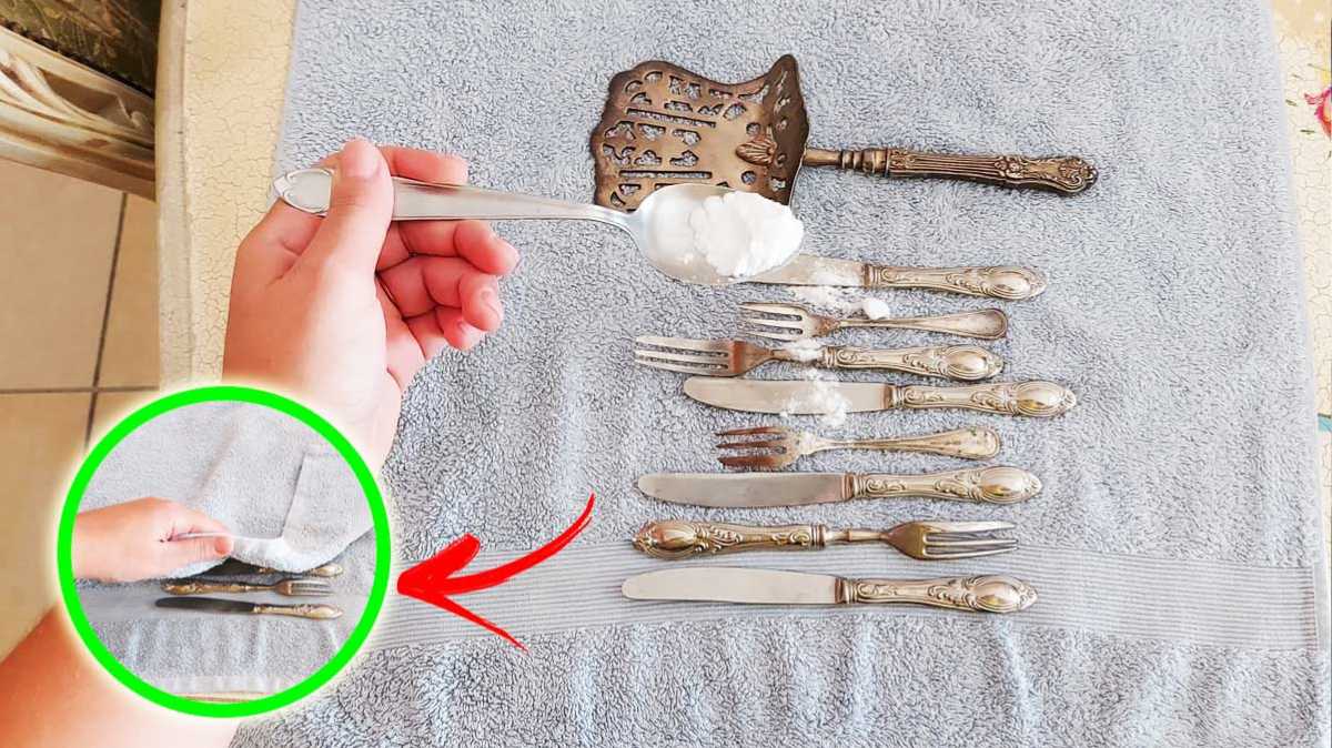 How to clean silver at home