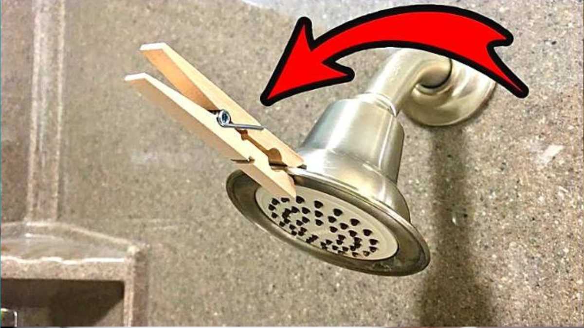 Put a CLOTHESPIN in your Shower and WATCH WHAT HAPPENS NEXT!!