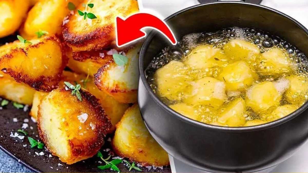 The Trick To Prepare Roasted, Crispy And Soft Potatoes Without Using The Oven