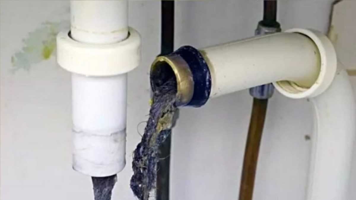 Here is the secret of cleaning drain pipes, the method of the plumber