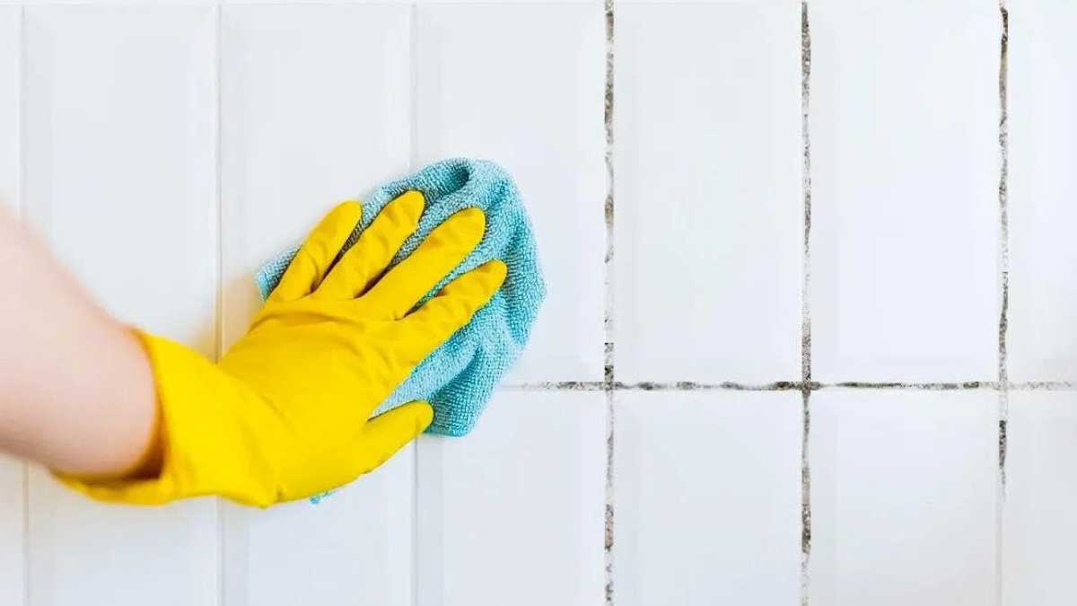 How to Clean the Grout Between Bathroom Tiles