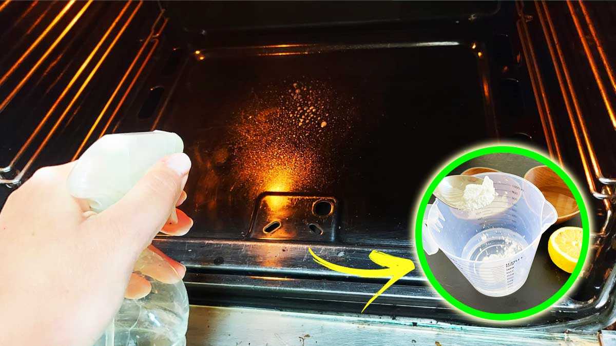 How to make a natural degreaser for the oven and soften encrustations