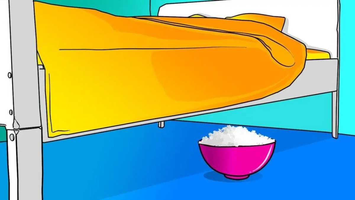 Sprinkle Salt Under the Bed: This Solves a Problem That Many Have at Home