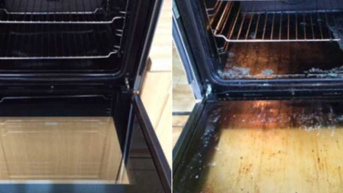 Clean the oven glass so that it looks new again in no time: it has never been so easy