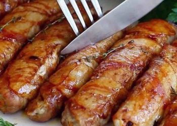 Bacon-Wrapped Pork Rolls