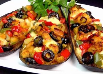 Baked Stuffed Eggplants: Tasty and Nutritious for Dinner