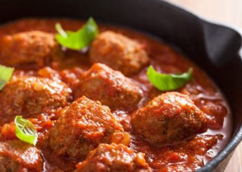 Cod Meatballs in Tomato Sauce