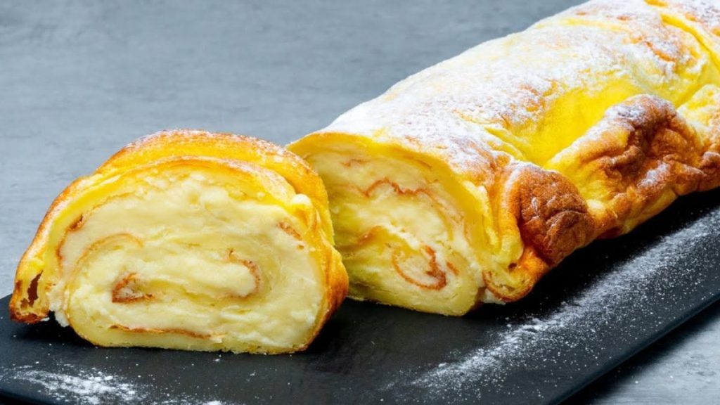 Creamy Yogurt Roll Cake