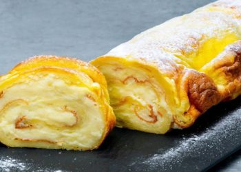 Creamy Yogurt Roll Cake