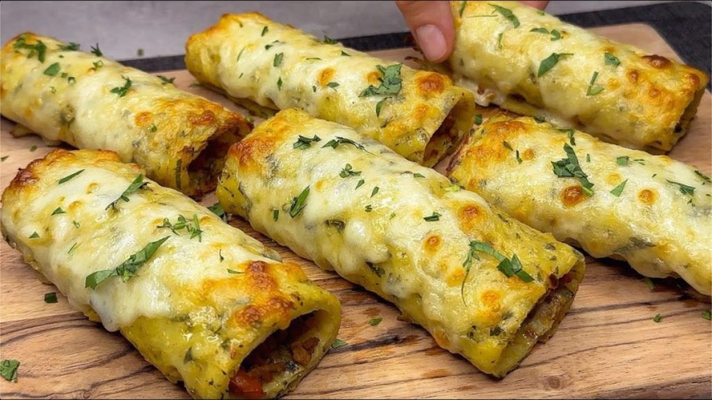 Potato and Minced Meat Rolls