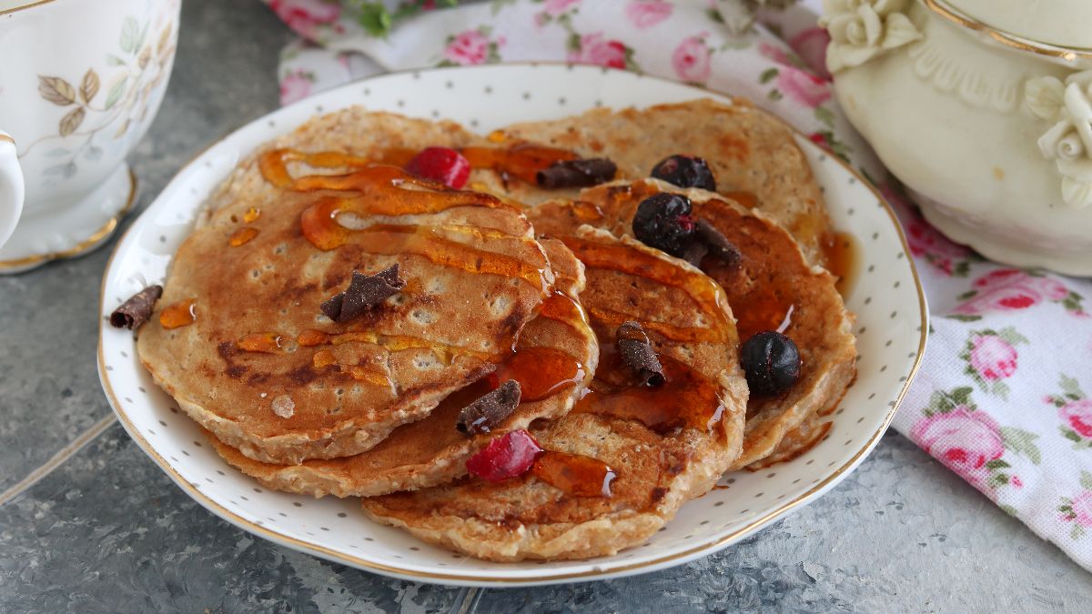 Protein Pancakes Recipe with Yogurt and Egg Whites