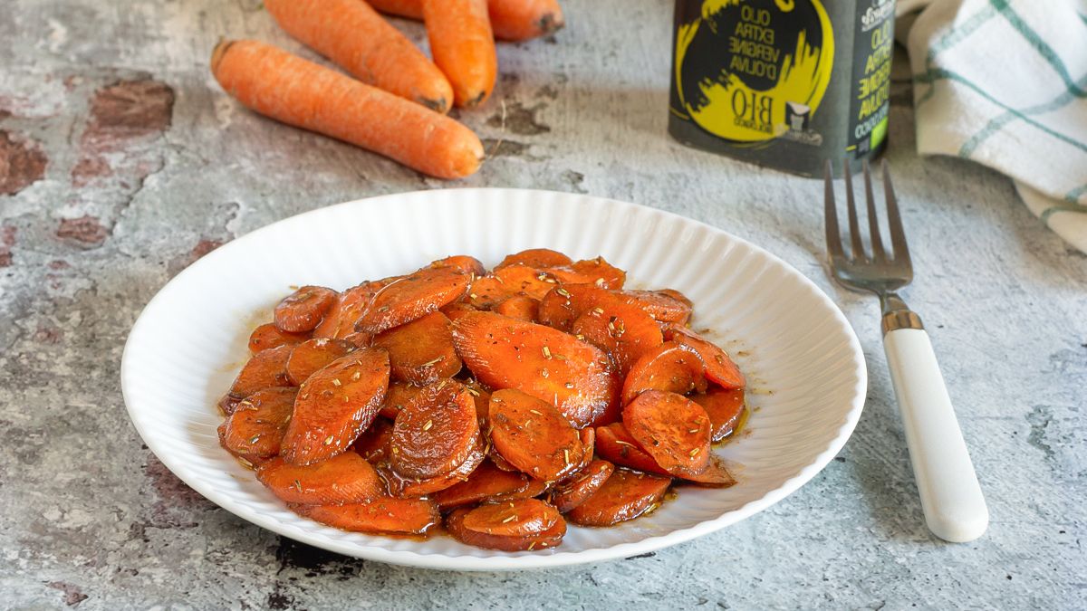 Balsamic Glazed Carrots Recipe