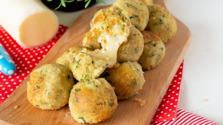 Cheesy Potato and Zucchini Croquettes