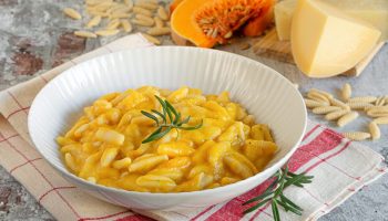 Cheesy Pumpkin Provolone Pasta