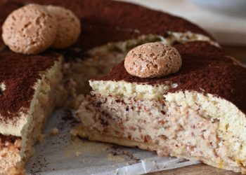 Coffee and Amaretti Tart