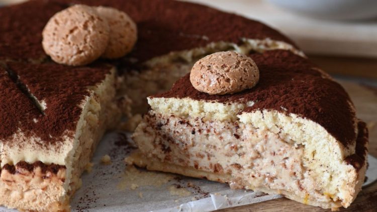 Coffee and Amaretti Tart