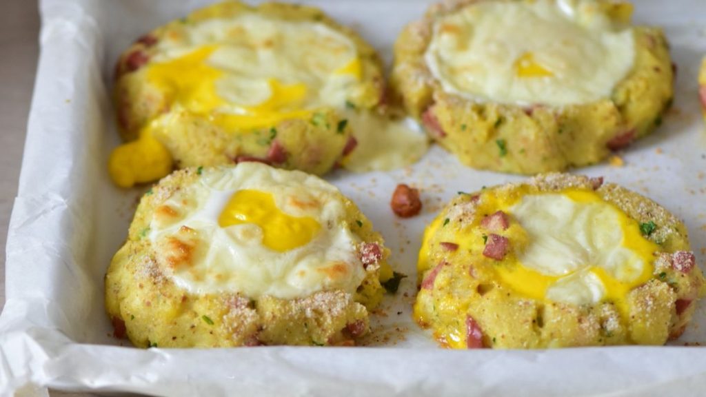 Easy Oven-Baked Stuffed Special Potatoes with Provolone Cheese