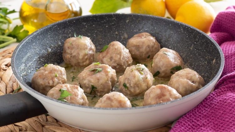 Lemon meatballs