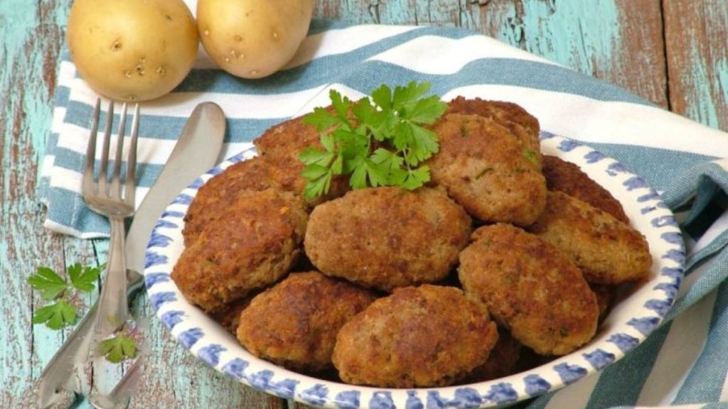 Meat and Potato Croquettes