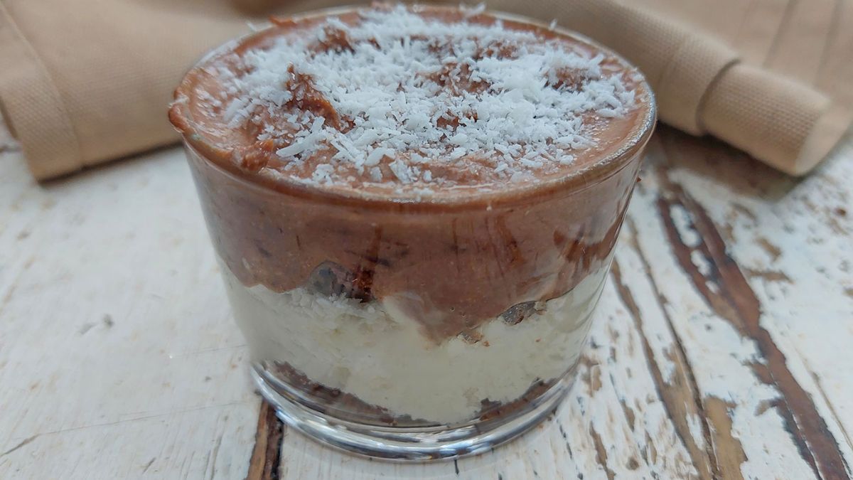 NUTELLA and Coconut Mousse