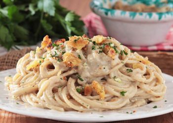 Pasta with Anchovy Cream