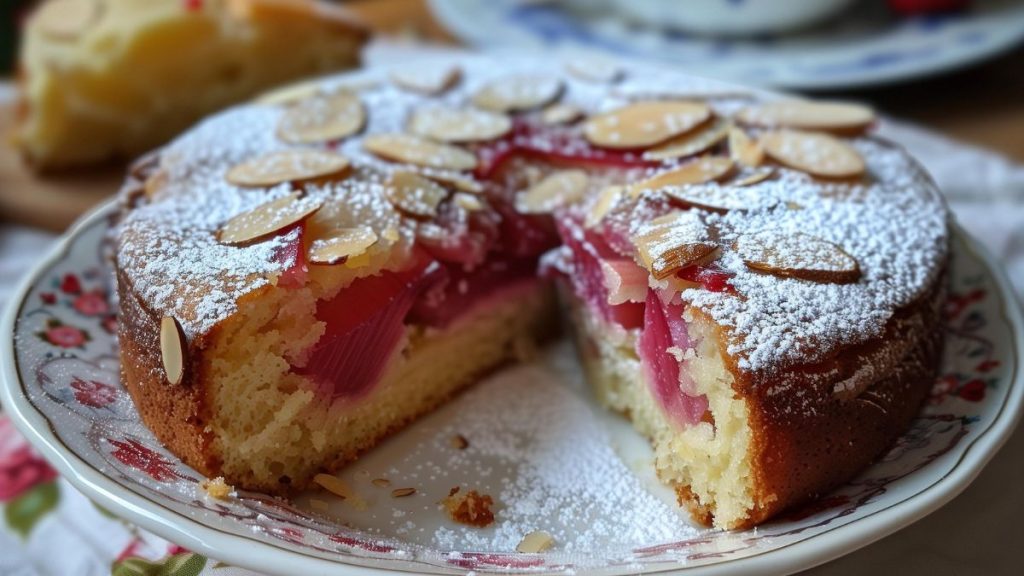 Rhubarb Cake