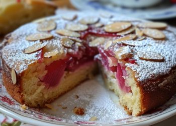 Rhubarb Cake