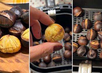 Air Fryer Roasted Chestnuts