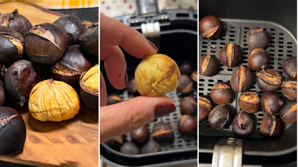 Air Fryer Roasted Chestnuts