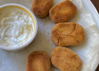 Baked Chickpea Nuggets