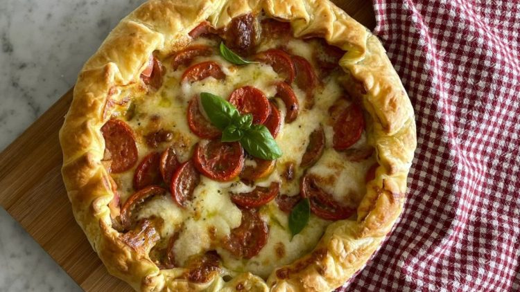 Caprese Savory Tart