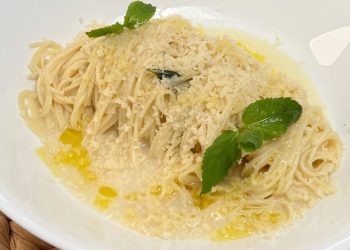 Creamy and fresh lemon Spaghetti