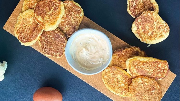 Crispy Cauliflower Fritters