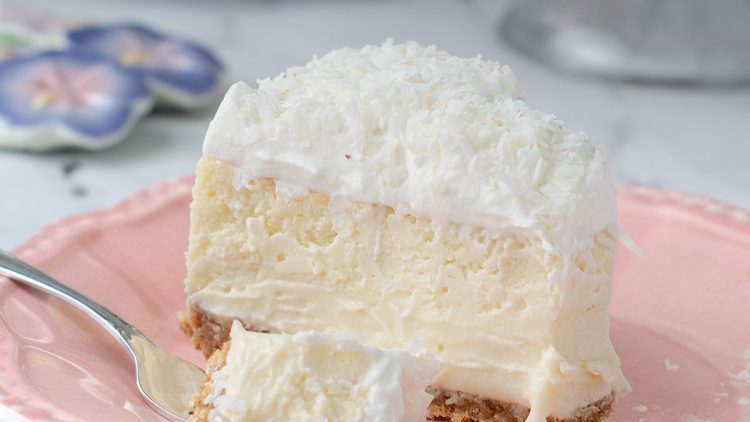 No-Bake Coconut Cheesecak