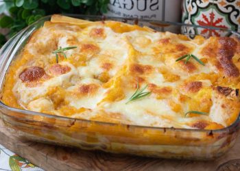 Pumpkin and Speck Lasagne