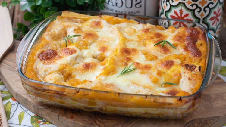 Pumpkin and Speck Lasagne