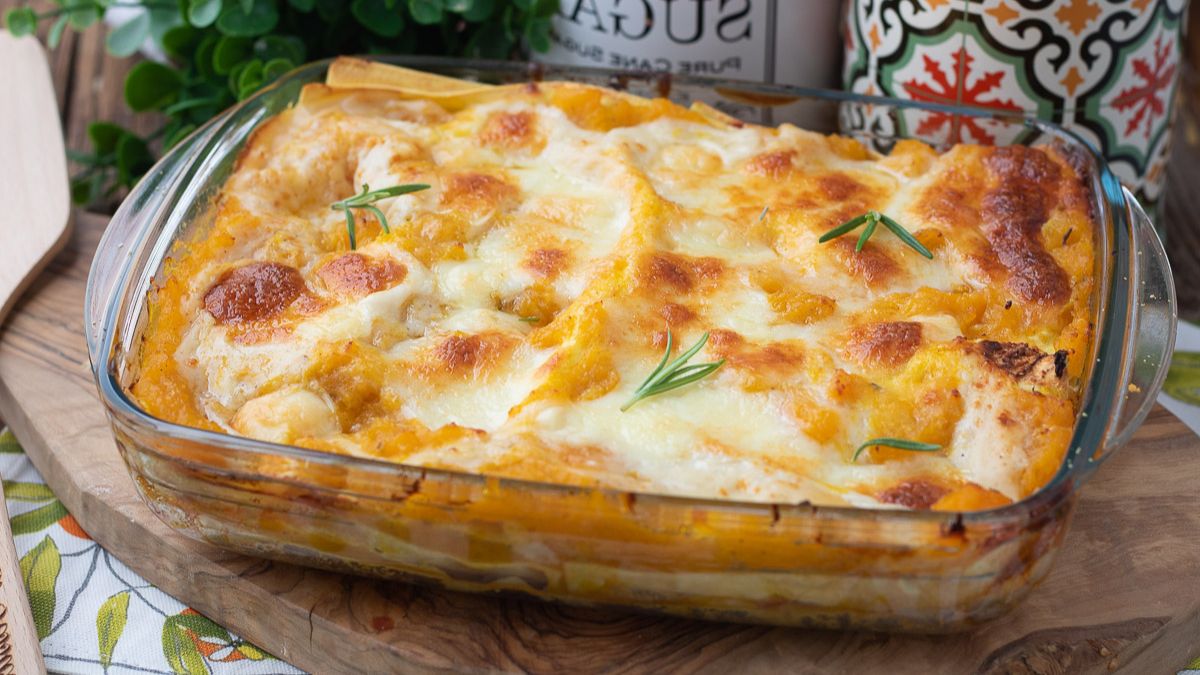 Pumpkin and Speck Lasagne