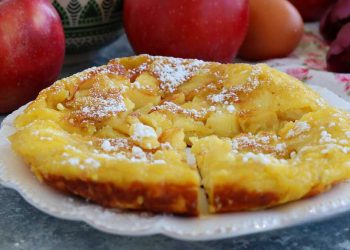 Sweet Apple Omelette