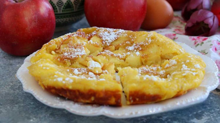 Sweet Apple Omelette