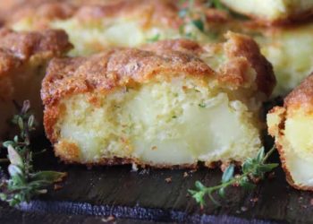 Turkish Potato and Yogurt Cake