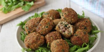 Arugula Meatballs