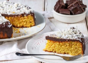 Coconut Chocolate Cake