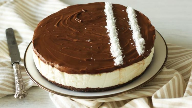 Coconut Nutella Cheesecake