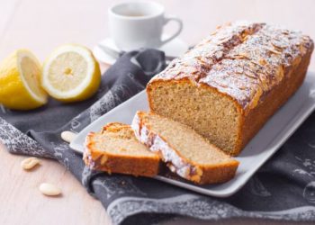 Healthy lemon Loaf Cake