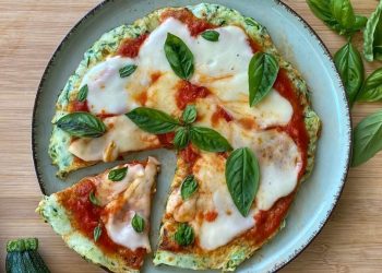 Healthy Zucchini Pizza Skillet